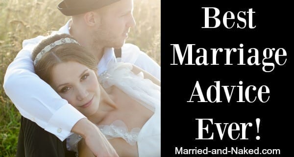 best marriage advice ever - banner married and naked