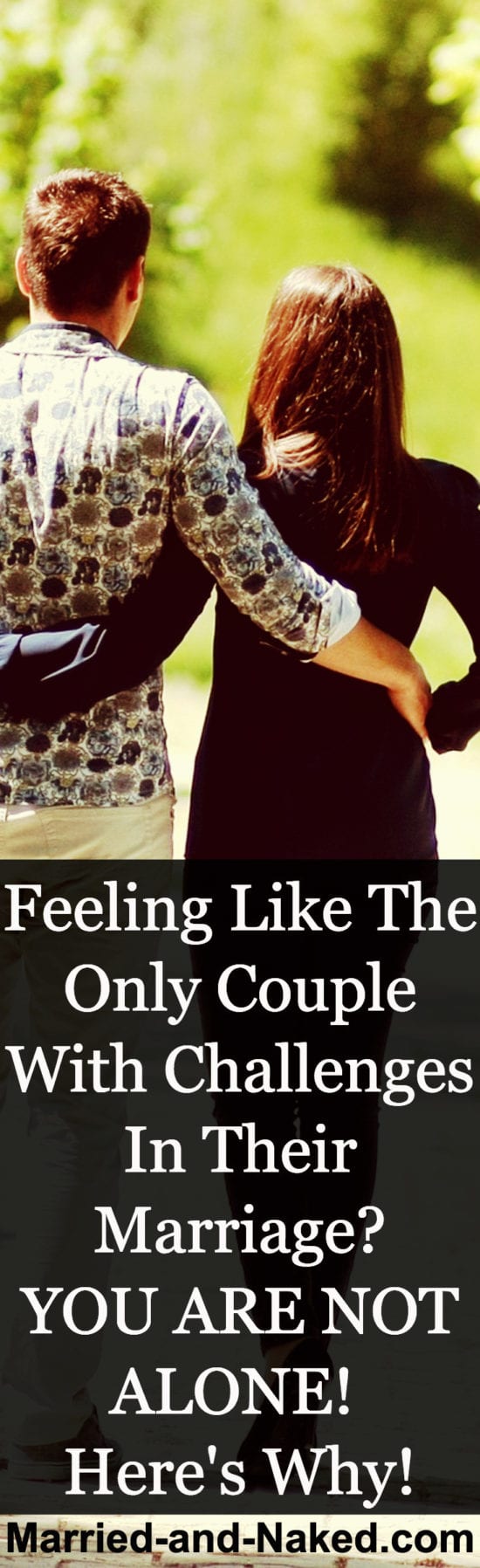 Feeling like the only couple with challenges in their marriage? You are not alone!