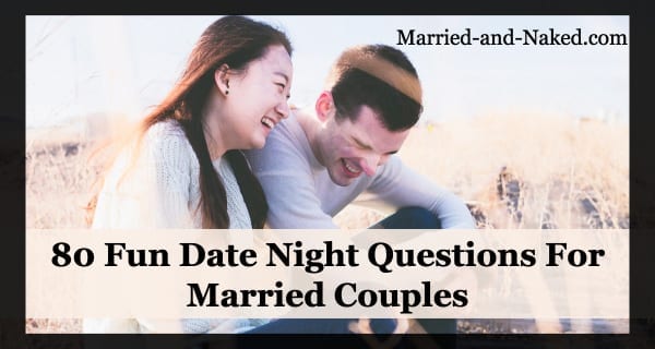 80 fun questions for married couples banner