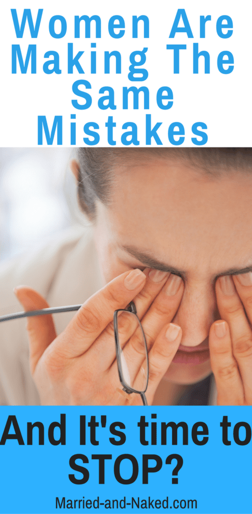women are making mistakes